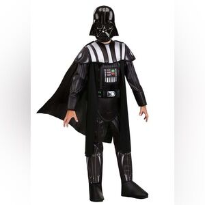 New Disney Costume Play, Darth Vader Child Costume Size Medium 8-10 Muscle Chest